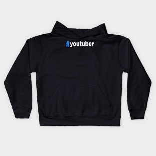 Hashtag Youtuber Kids Hoodie